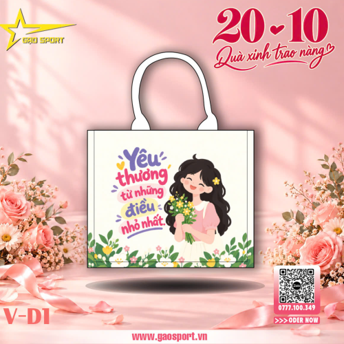TÚI TOTE VẢI ĐAY 06