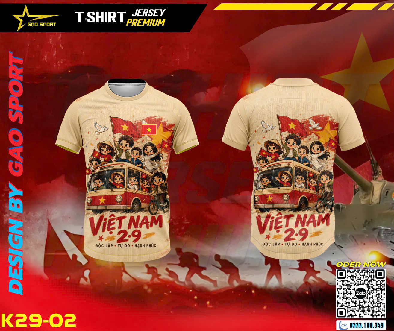 ÁO CỔ TRÒN 45