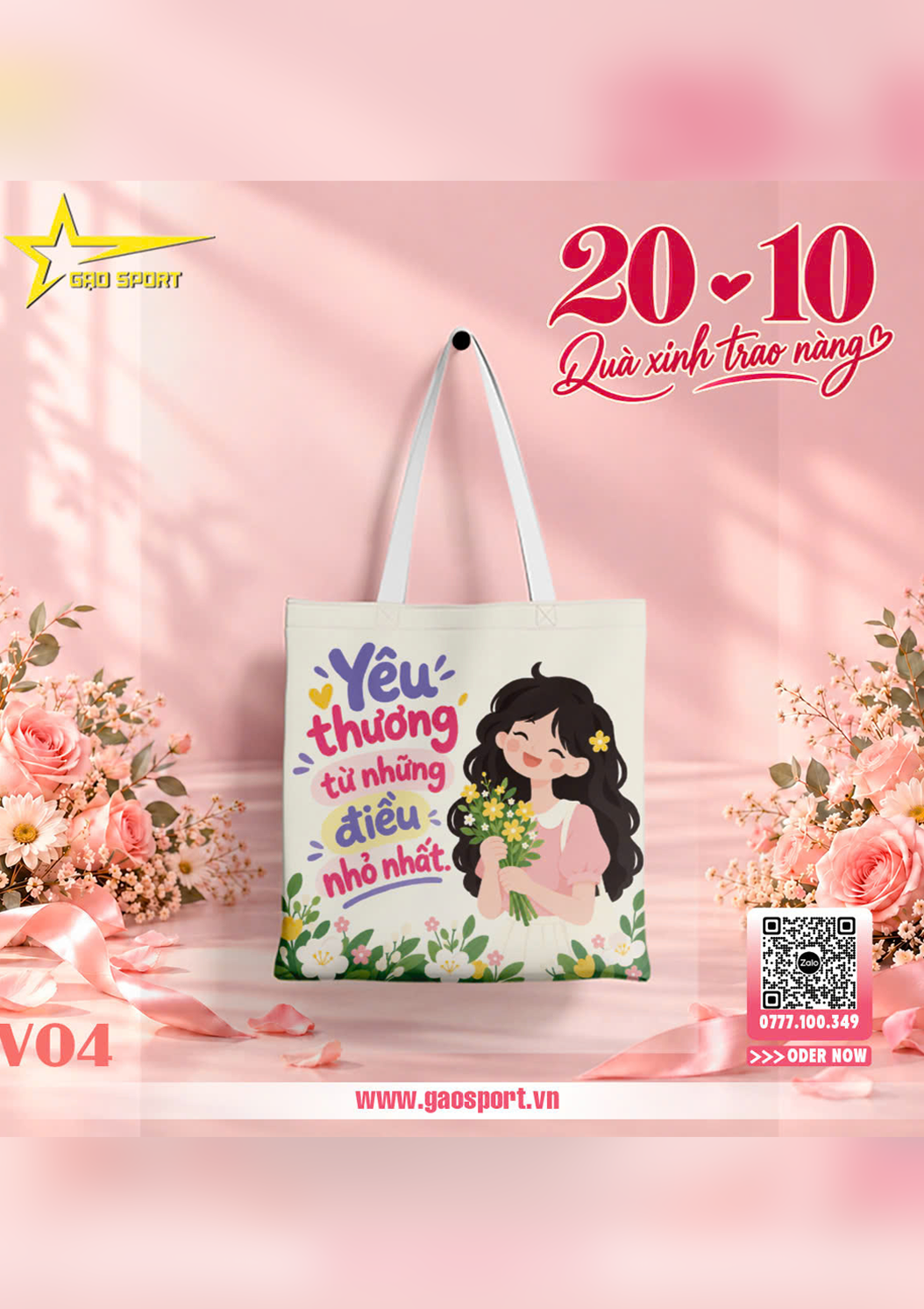 TÚI VẢI CANVAS 20