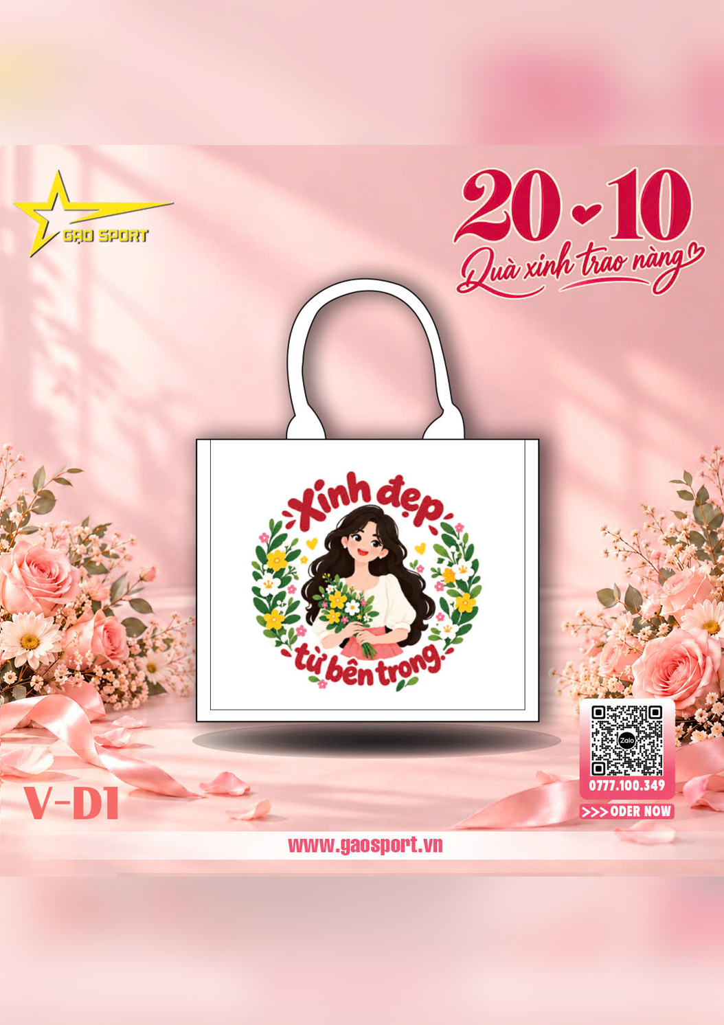 TÚI TOTE VẢI ĐAY 07