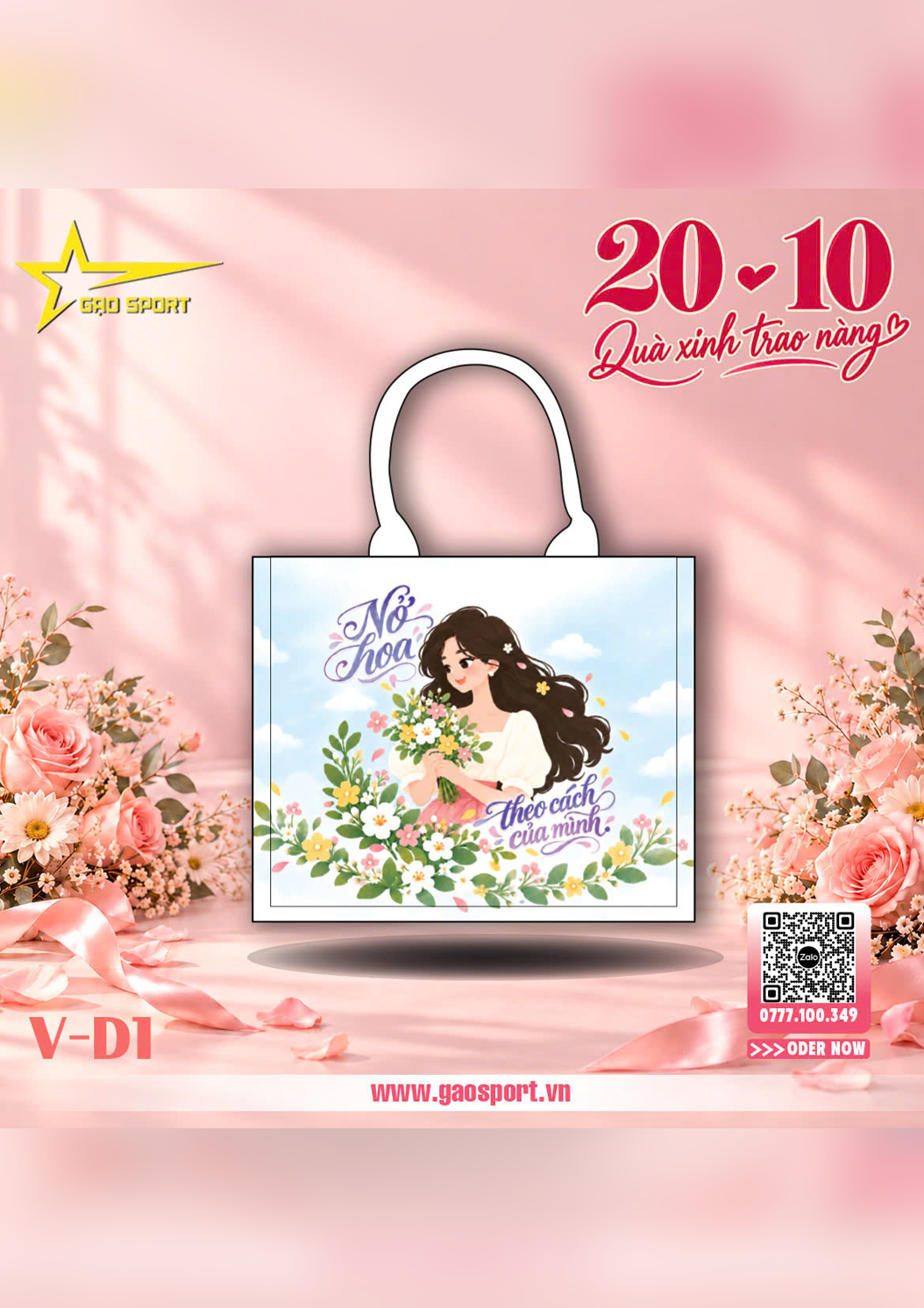 TÚI TOTE VẢI ĐAY 09
