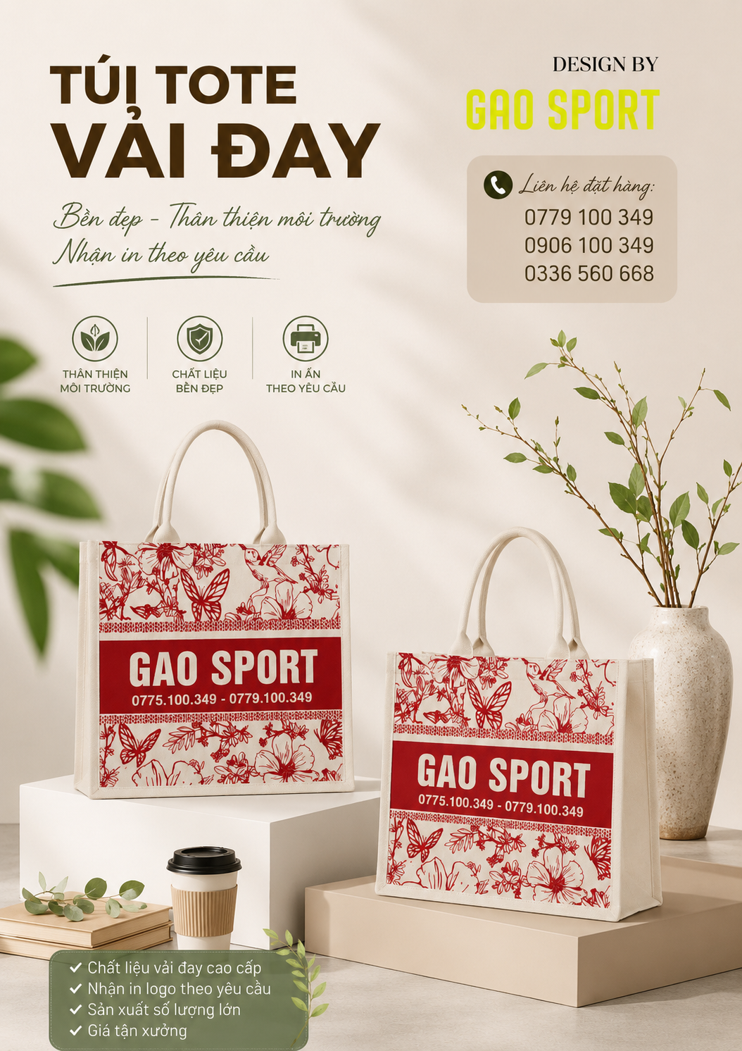 TÚI VẢI ĐAY 06