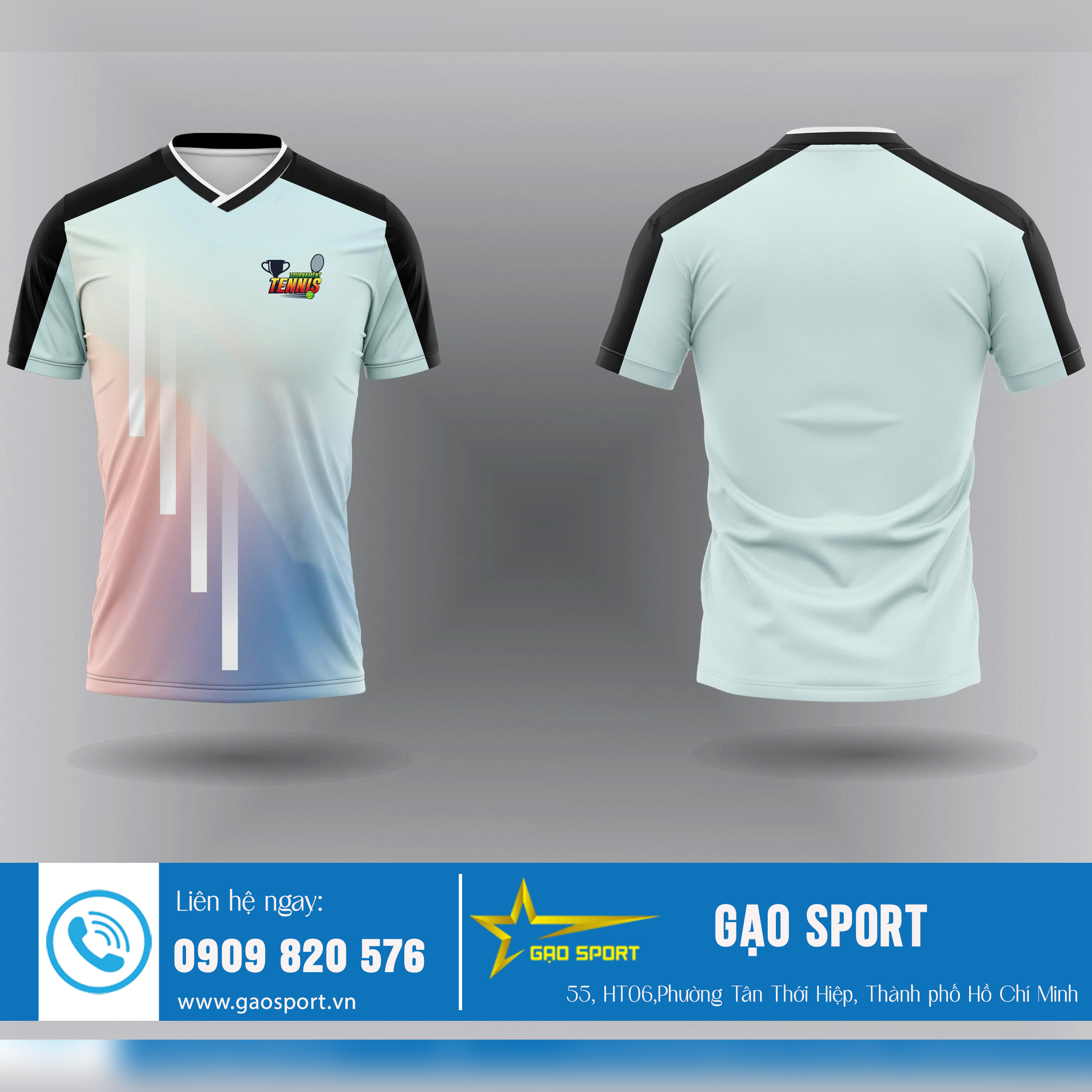 ÁO TENNIS THIẾT KẾ 